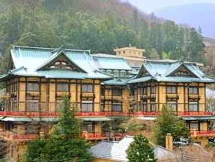 箱根観光で風情豊かなレトロモダンな人気おすすめ温泉旅館ランキングの写真
